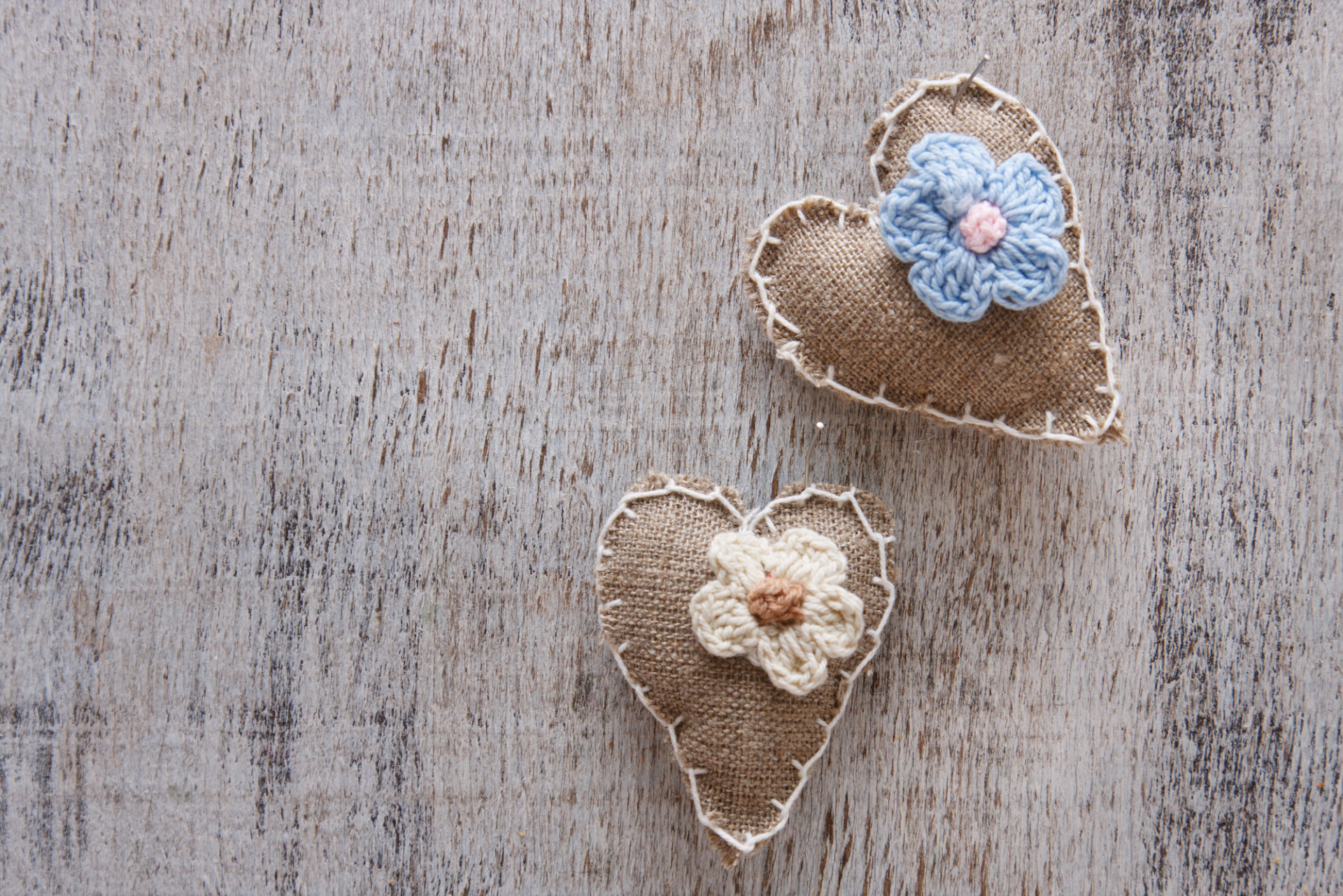 Canvas Hearts